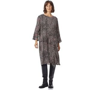 MASAI Elegant Black, White & pink polka dot Women's Dress NWT